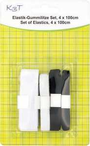 TSI Elastik-Gummilitze-Set, 4-teilig, je 100cm