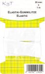 TSI Elastik-Gummilitze, 25 mm x 1m