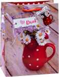 TSI Geschenktüte mittel 23x18x10cm DANKE