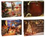 TSI Geschenktüte Shopper groß 29x38x10 cm WN MIX