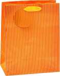 TSI Geschenktüte mittel 23x10x18cm HS orange