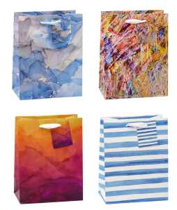 TSI Geschenktüte mittel 23x18x10 cm ART DESIGN