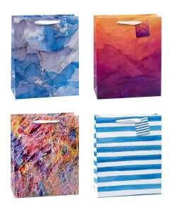 TSI Geschenktüte groß 32x26x13,5 cm ART DESIGN