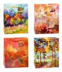 TSI Geschenktüte groß 33x26x13,5 cm ART ON CANVAS