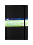TSI Notizbuch A5 kariert mit Aufstelltasche 148x210mm