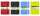 TSI Notizbuch A5 kariert mit Aufstelltasche 148x210mm