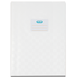 Oxford Hefthüllen für DIN A4, PP, Bast, weiß