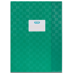 Oxford Hefthüllen für DIN A4, PP, Bast, grün