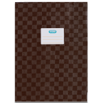 Oxford Hefthüllen für DIN A4, PP, Bast, braun