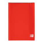 Oxford Hefthüllen für DIN A5, PP, transparent, rot