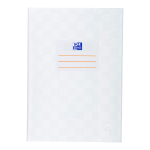 Oxford Hefthüllen für DIN A5, PP, Bast, weiß