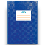 Oxford Hefthüllen für DIN A5, PP, Bast, blau
