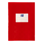 Oxford Hefthüllen für DIN A5, PP, Bast, hellrot