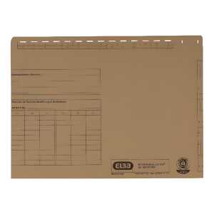 ELBA Einstellmappe A4, aus 230 g/m² Natronkarton naturbraun