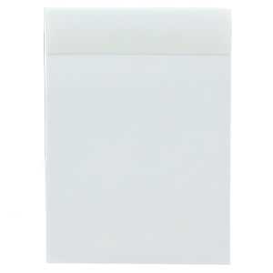 Notizblock ohne Deckblatt, A7 weiß gefälzelt, 50 Blatt, 60 g/m² blanko