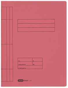 ELBA Schnellhefter "Smart Line" A4, aus 250 g/m² Manilakarton rot