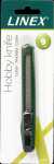 Hobby-Cuttermesser, Klingenvorschub mit Feststellklemme,