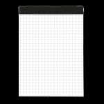 Notizblock ohne Deckblatt, A6, schwarz, 50 Blatt, 60...