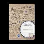 LANDRÉ Schulheft Recycling A4, 16 Blatt, Lineatur...