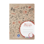 LANDRÉ Schulheft Recycling A4, 16 Blatt, Lineatur...