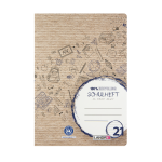 LANDRÉ Schulheft Recycling A4, 16 Blatt, Lineatur...
