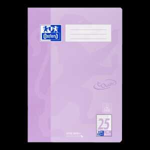 Oxford Touch Pastell Schulheft L25 pastell flieder