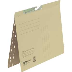 ELBA Pendelhefter A4, aus 320 g/m² Manilakarton kaufm. Heftung chamois