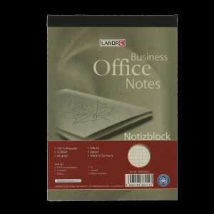 Notizblock "Recycling" mit Deckblatt, A5, 50 Blatt, 60 g/m², Lin 22