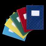 Oxford Hefthüllen für DIN A5, PP, Bast,...