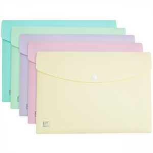 Oxford Urban Brieftasche A4, PP, blickdicht sortiert pastell