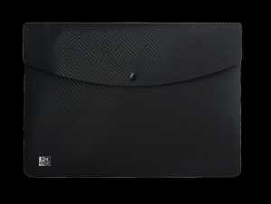 Oxford "URBAN" Brieftaschen, DIN A4, PP, blickdicht, schwarz