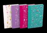 GO Floral Notizheft 9x14 cm, liniert, geheftet, 30 Bl 4...