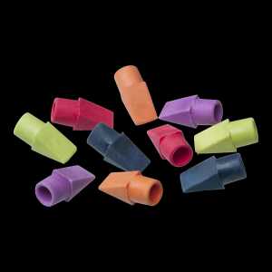 LINEX Aufsteckradiergummis für Standardbleistifte, 10 Stck,