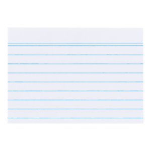 LANDRÉ Karteikarten A7/100 liniert weiß