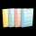 GO Iconic Notizheft 9x14 cm, liniert, geheftet, 30 Bl 4 Farben sort