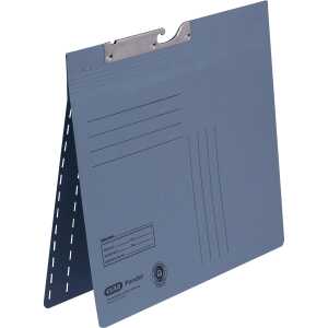 ELBA Pendelhefter Zweifalz A4, aus 320 g/m² Manilakarton blau