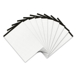 Notizblock ohne Deckblatt, A4, schwarz, 50 Blatt, 70...