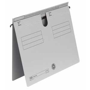 ELBA Hängehefter Sorte 81 DIN A4 250g/m² Manilakarton, recycelt grau