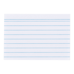 LANDRÉ Karteikarten A6/100 liniert weiß