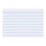 LANDRÉ Karteikarten A6/100 liniert weiß