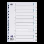 ELBA Register "StrongLine" A4, PP, 12-teilig,...