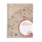 LANDRÉ Collegeblock Recycling A4+, 80 Blatt,...