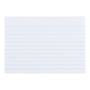 LANDRÉ Karteikarten A8/200 liniert weiß