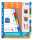 Register A4 XL 0,12 mm starker PP-Folie, 1-12, 12 Blatt, 6-farbig