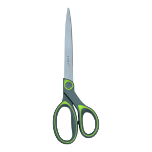 LINEX Universal-Schere 23 cm grau-grün, rostfreier Edelstahl, Karte