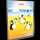 LANDRÉ Malblock A3, 30 Blatt, 70 g/m², Motiv: Pinguine