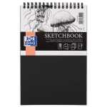 Sketchbook A5 mit Spiralbindung, 50 Blatt, 100g/m²,...