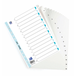 ELBA Register "StrongLine" A4, PP, 15-teilig,...