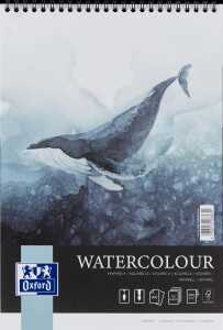 Oxford Art Aquarellblock A4, 10 Blatt, 300g/m²