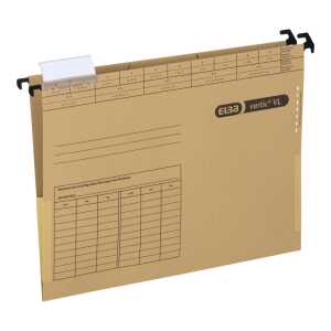 ELBA Hängetasche VL DIN A4 230g/m² Natronkarton braun